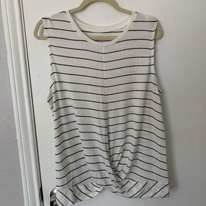 Striped tank top